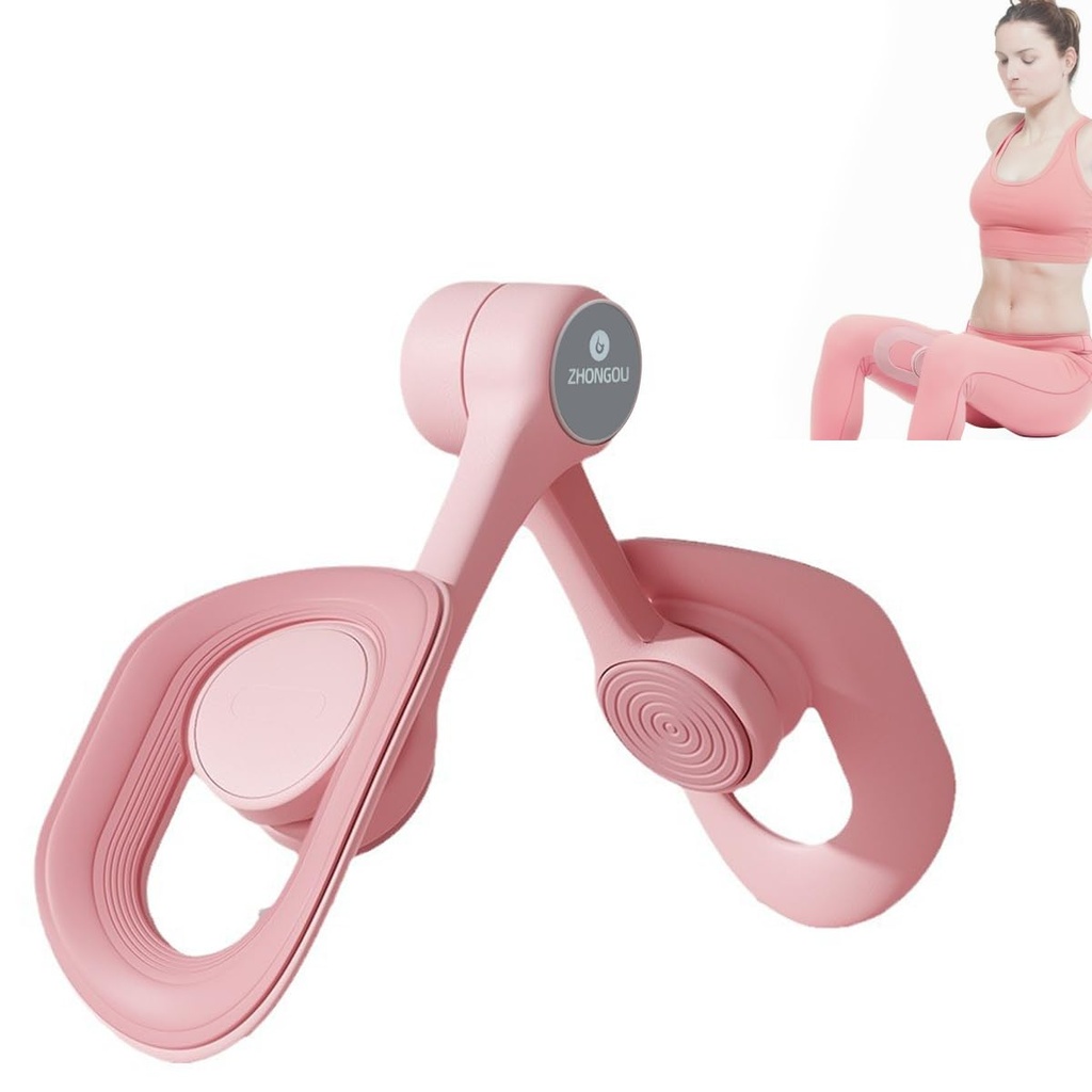 Garegce Thigh Exerciser Pelvic Floor Strengthener for Women and Men, Adjustable Thigh Traine