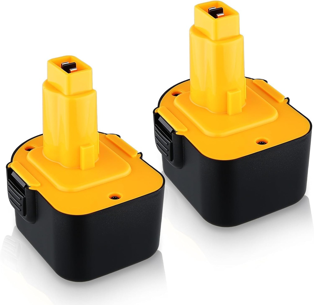 VANTTECH 4.8Ah DC9071 Ni-MH Replacement for Dewalt Battery DE9074 DW9072 DW9071 DE9071