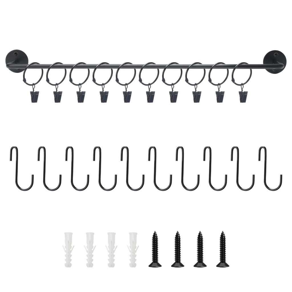Fairblo Hat Hangers for Closet, Hat Racks for Baseball Caps, Wall Mounted Hat Storage Organ