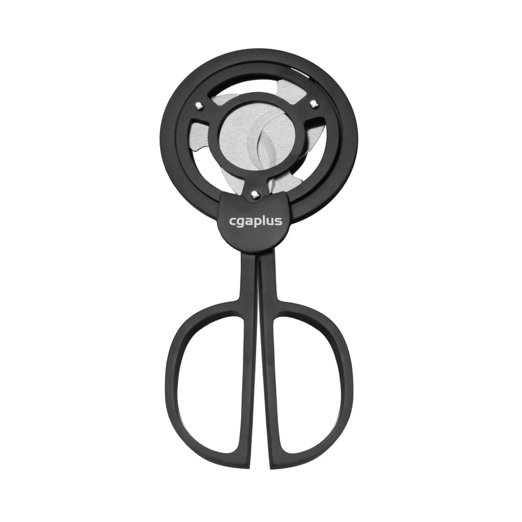 Cigar Cutter Ring Stainless Steel Cigar Scissors Cutter 3 Cut Blade Cigar Guillotine Cutter