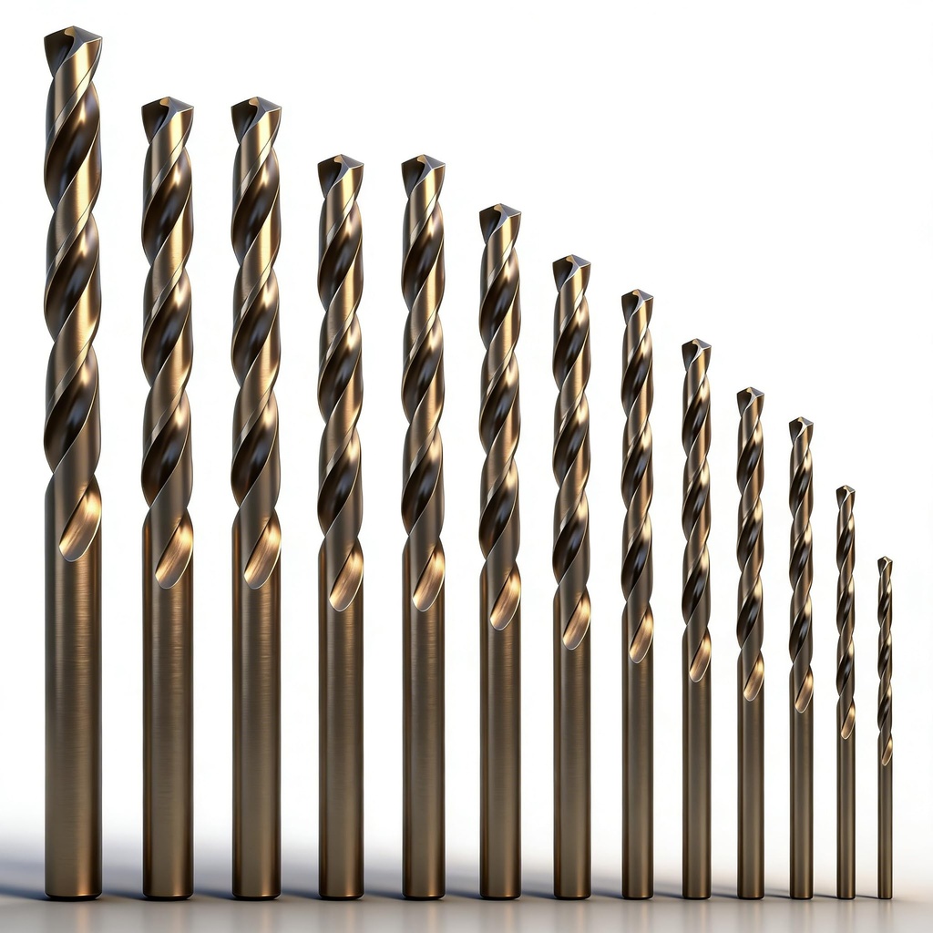 CYLBAQ Step Drill Bit, 4mm-32mm HSS Spiral Grooved Step Drill Bit For Metal, Titanium High