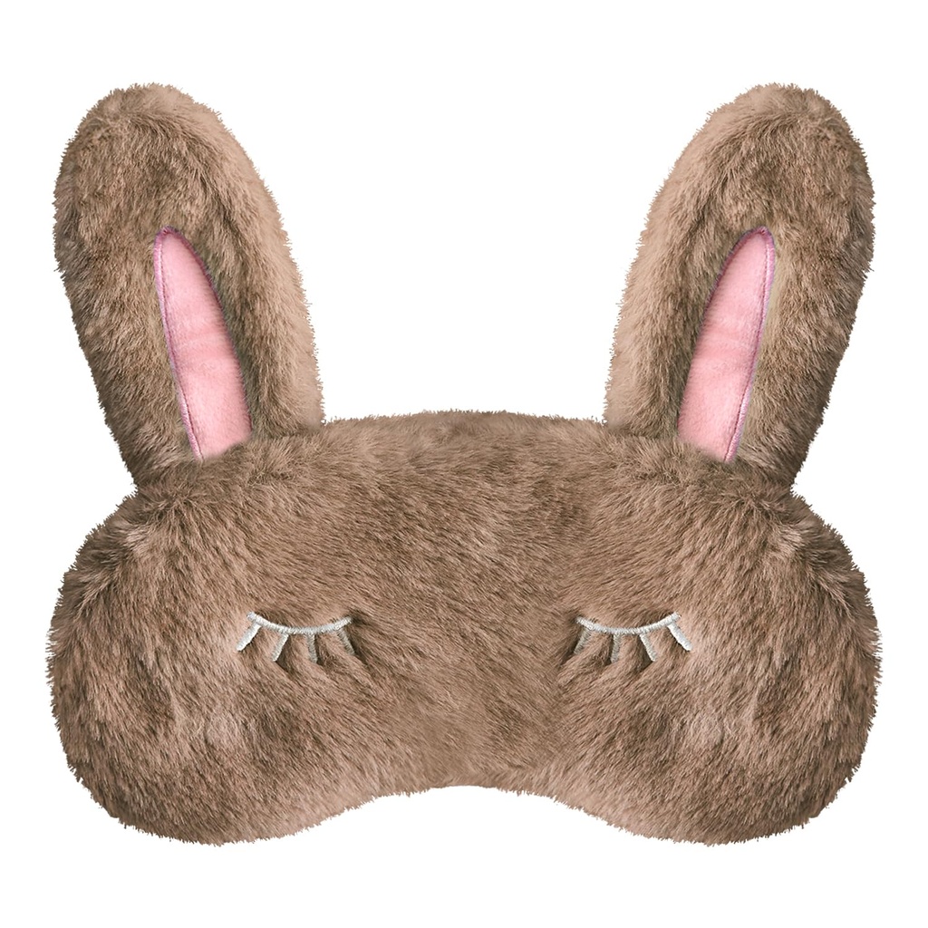 VerteLife Sleep Mask Cute Sloth Eye Masks Soft Plush Sleeping Mask 3D Cartoon Eye Cover for