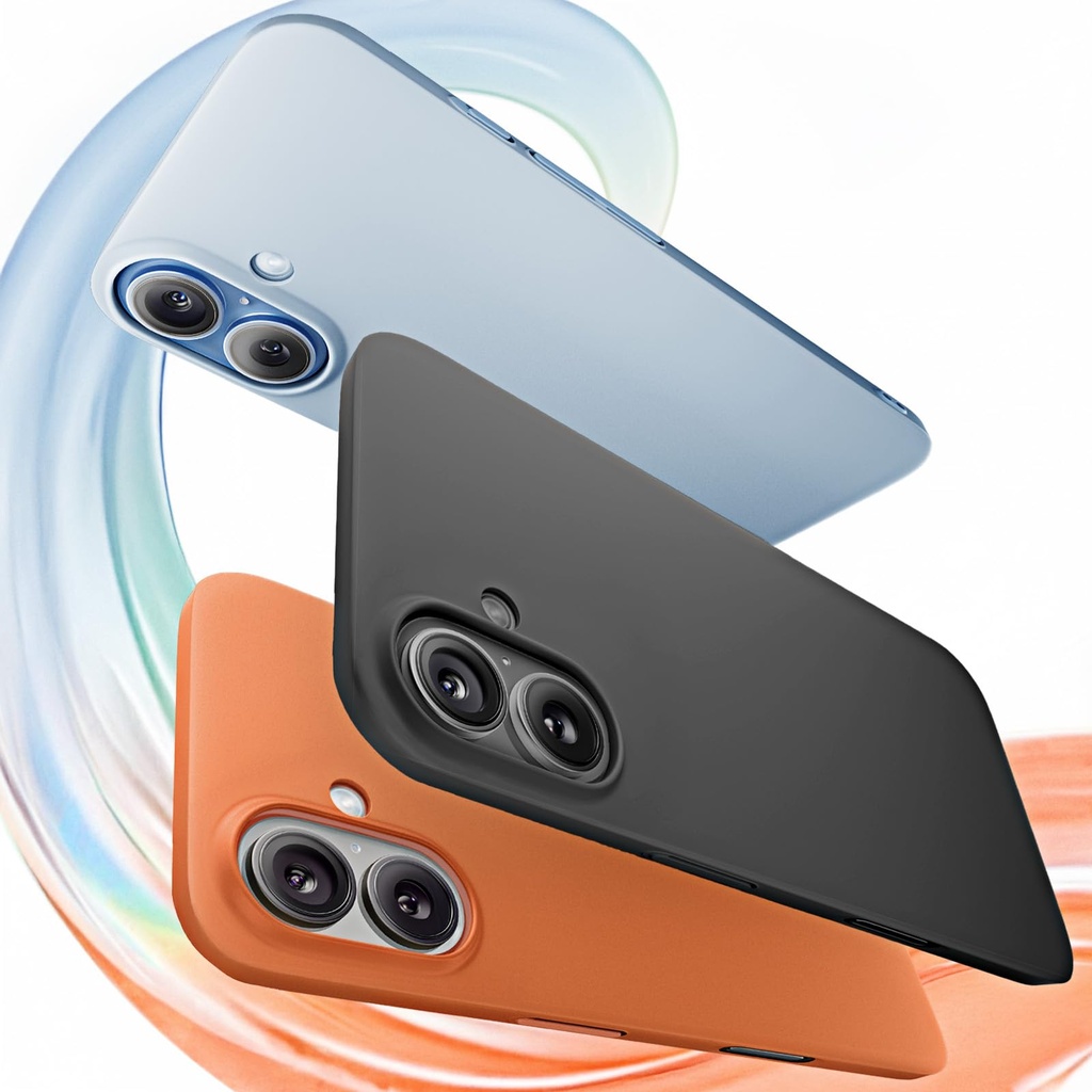 LISEN Slim-Fit for iPhone 17 Case with MagSafe [Thinner than 1mm & N52 Magnetic Force] Silk