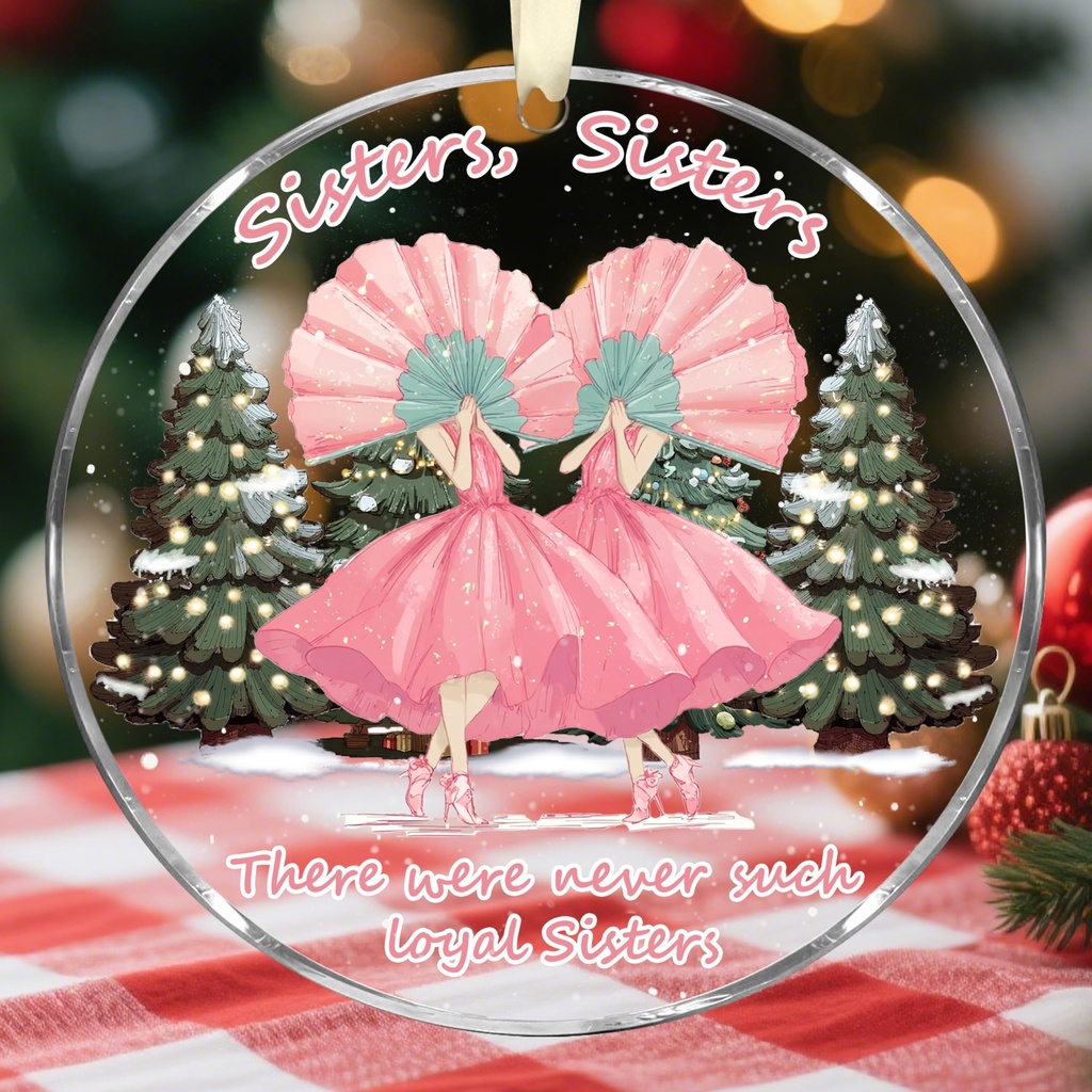 Baby's 1st Christmas Ornament 2025 Ã¢Â€Â“ Personalized Acrylic Keepsake for Newborn, Baby