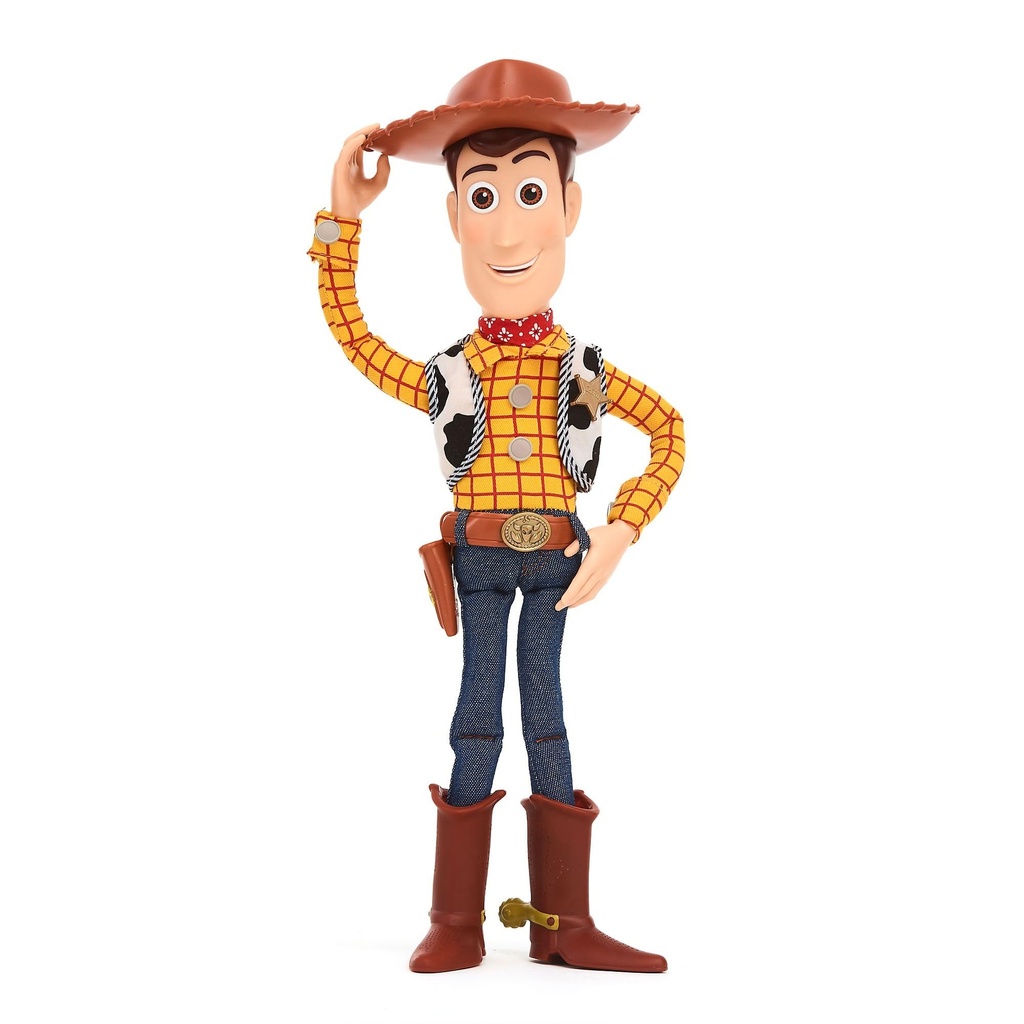 Disney Store Official Sheriff Woody Interactive Talking Action Figure, Pixar's Toy Story, 3