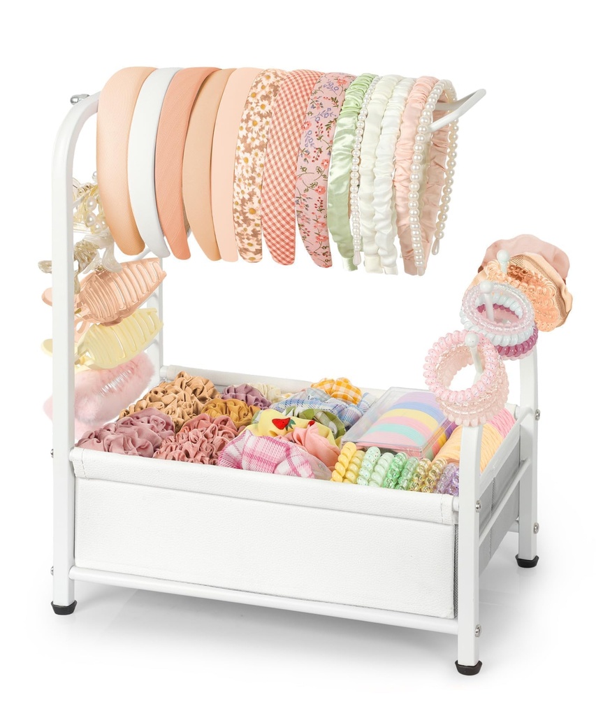 VINCOURNA Hair Accessories Organiser, Headband Stand Holder, Scrunchie Holder, Hair Clip St