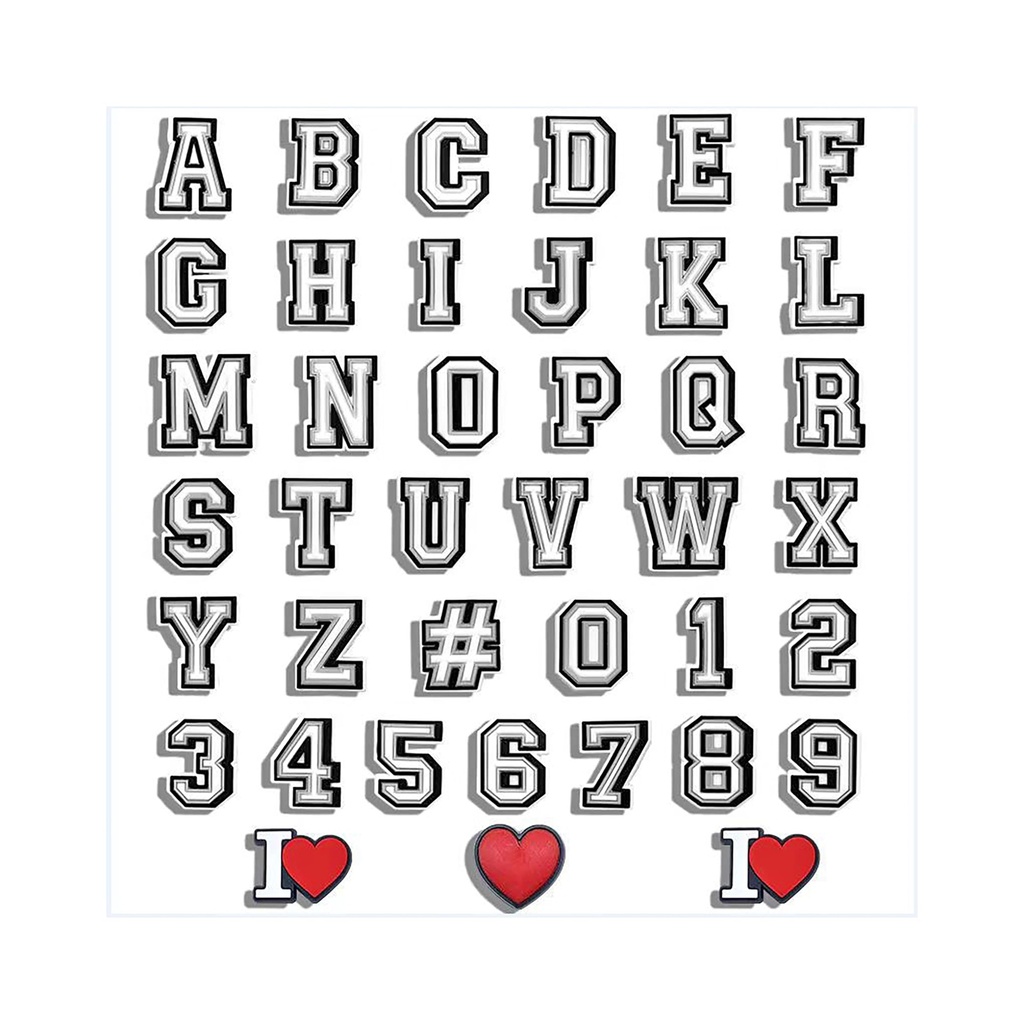 SZWLJ Shoe Charms, Lot of 37 39 50 PCS Clog Shoes Decorations, Cartoon Shoes Charms, for DI