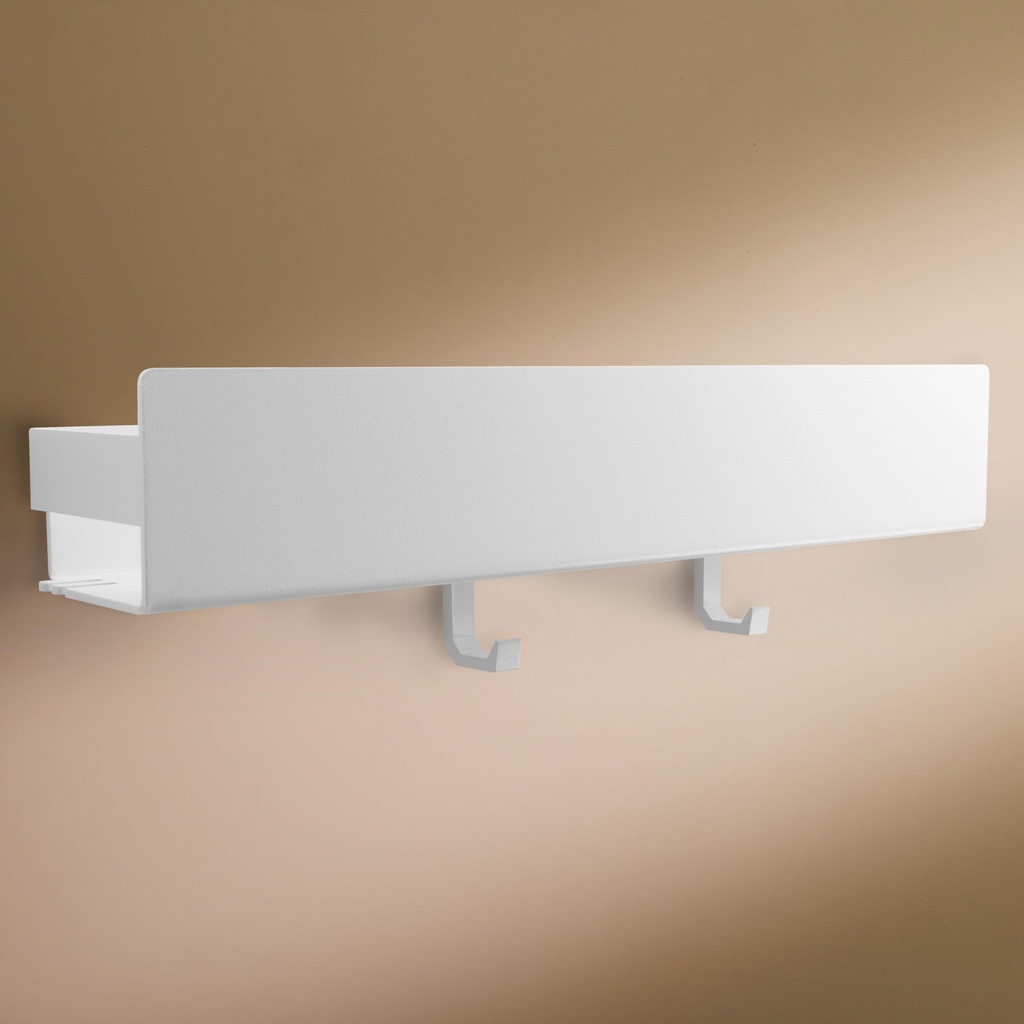 Designfactory Hamburg Shower caddy | Bathroom shelf no drilling | Adhesive organiser | Bath