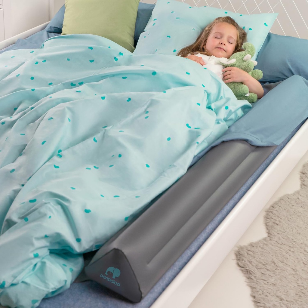 BANBALOO | Bed Bumper for Toddlers - Inflatable Model | Baby & Toddler Anti-Fall Barrier |