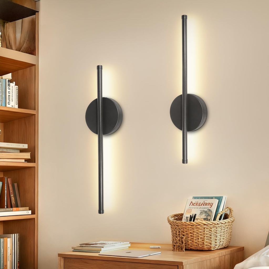 Dehobo Rechargeable Wall Lights, Battery Operated Wall Lights 3 Color Temperature