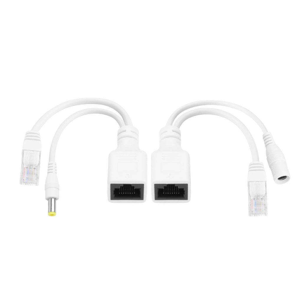 TIENFOKOTA PoE Splitter PoE Injector for IP Cameras & Switches,Power Over Ethernet 10/100Mb