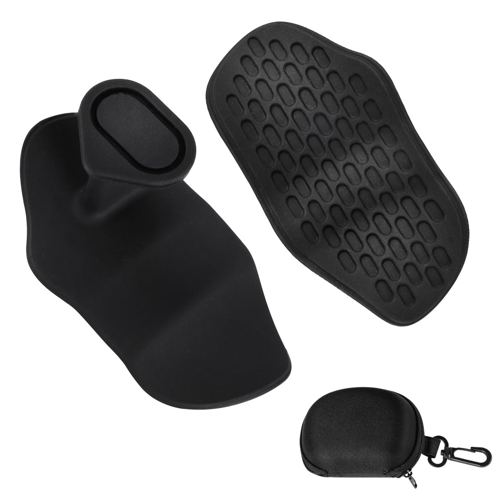 Taekooki Gym Grips Gym Hand Grips for Weight Lifting Anti-Slip Hand Protector Hand Grip Wit