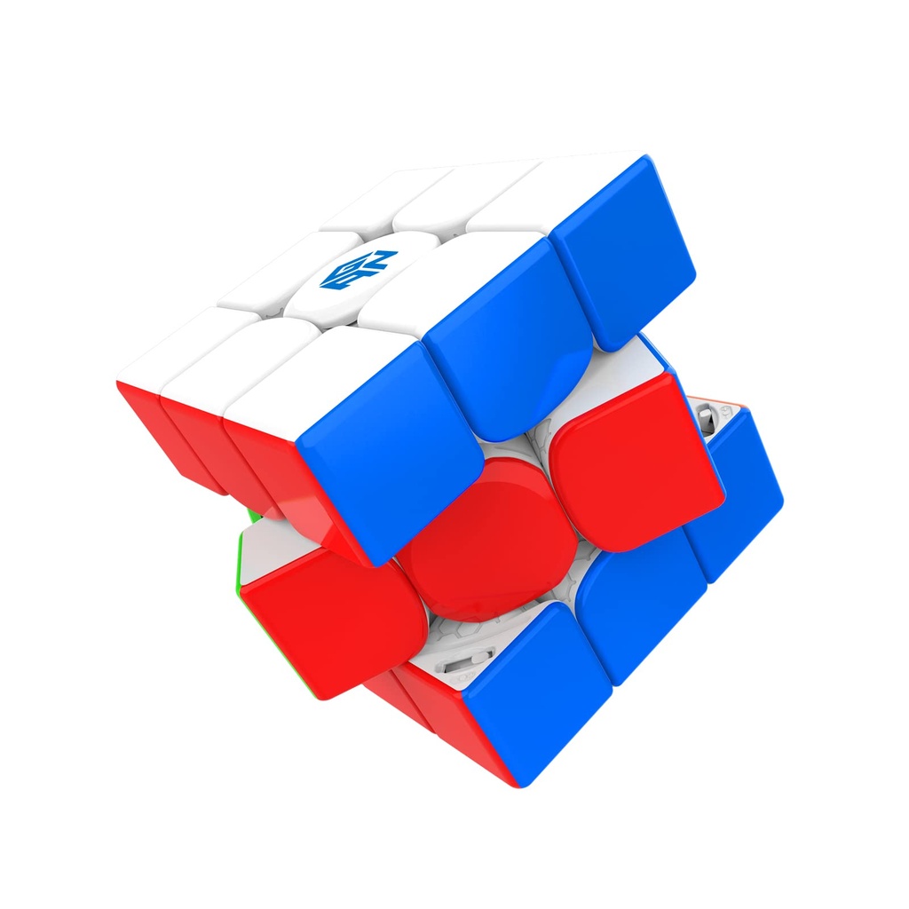 GAN Mini M Pro, 3x3 Stickerless Magnetic Cube Speed Puzzle Cube 353 For One Hand or Small Ha