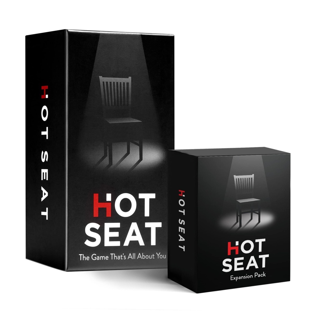 Hot Seat Party Game + Expansion Set - The Family Card Game That's All About You - for Kids,