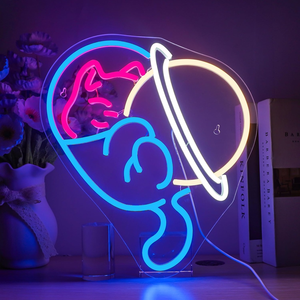 Horseneon Ramen Neon Sign Food Neon Signs for Wall Noodles Neon Light for Bedroom Restaurant
