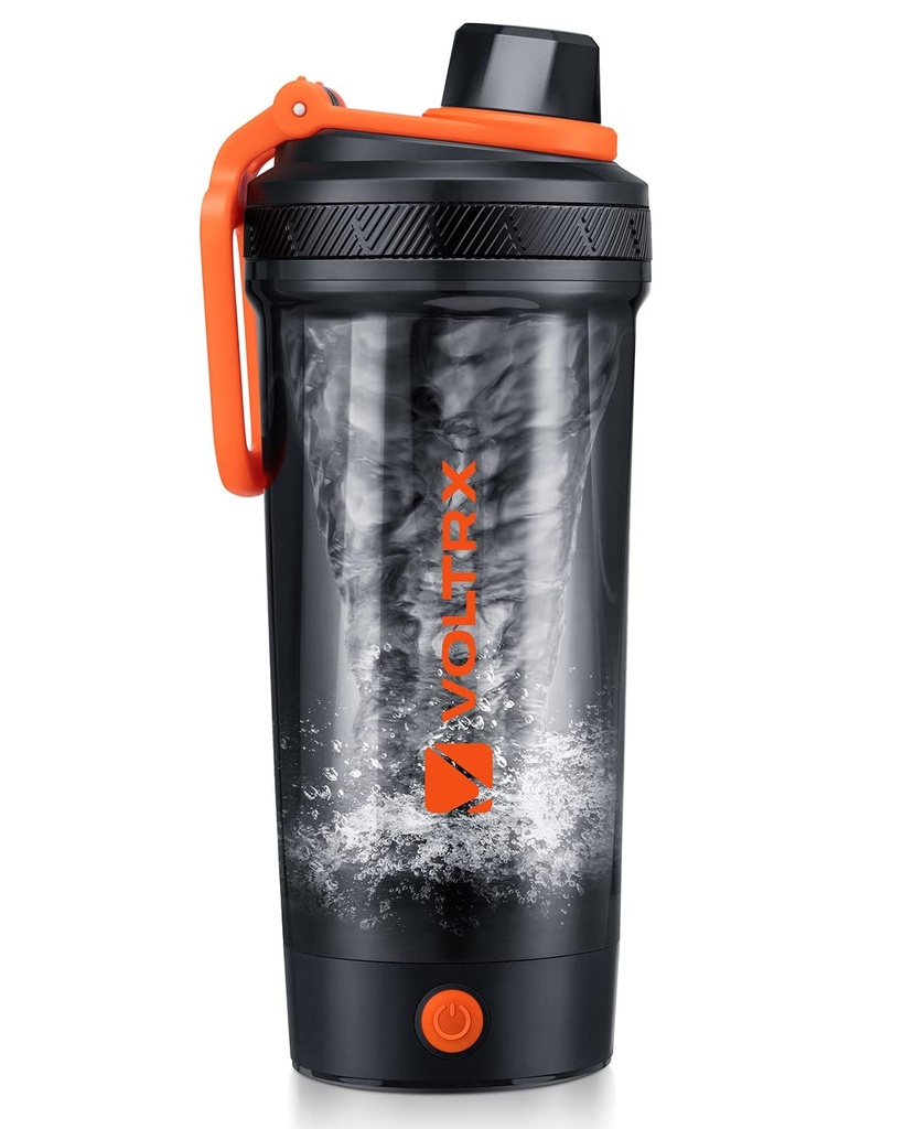 VOLTRX Shaker Bottle, Gallium USB C Rechargeable Electric Mixer, Shaker Cups for Protein Sha