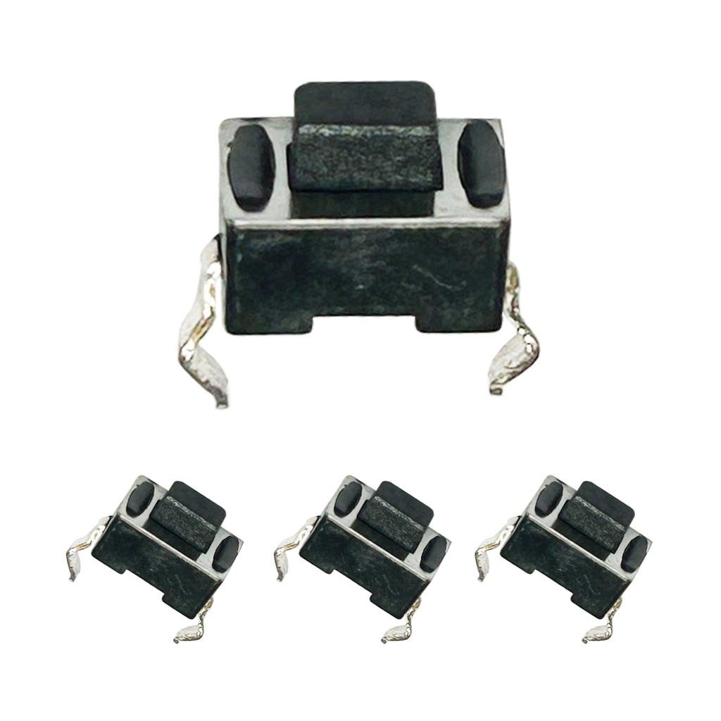 20 Pcs,3x6x5mm, Miniature Tactile Push Button Switch, 2 Pin DIP SPST, PCB Momentary Micro