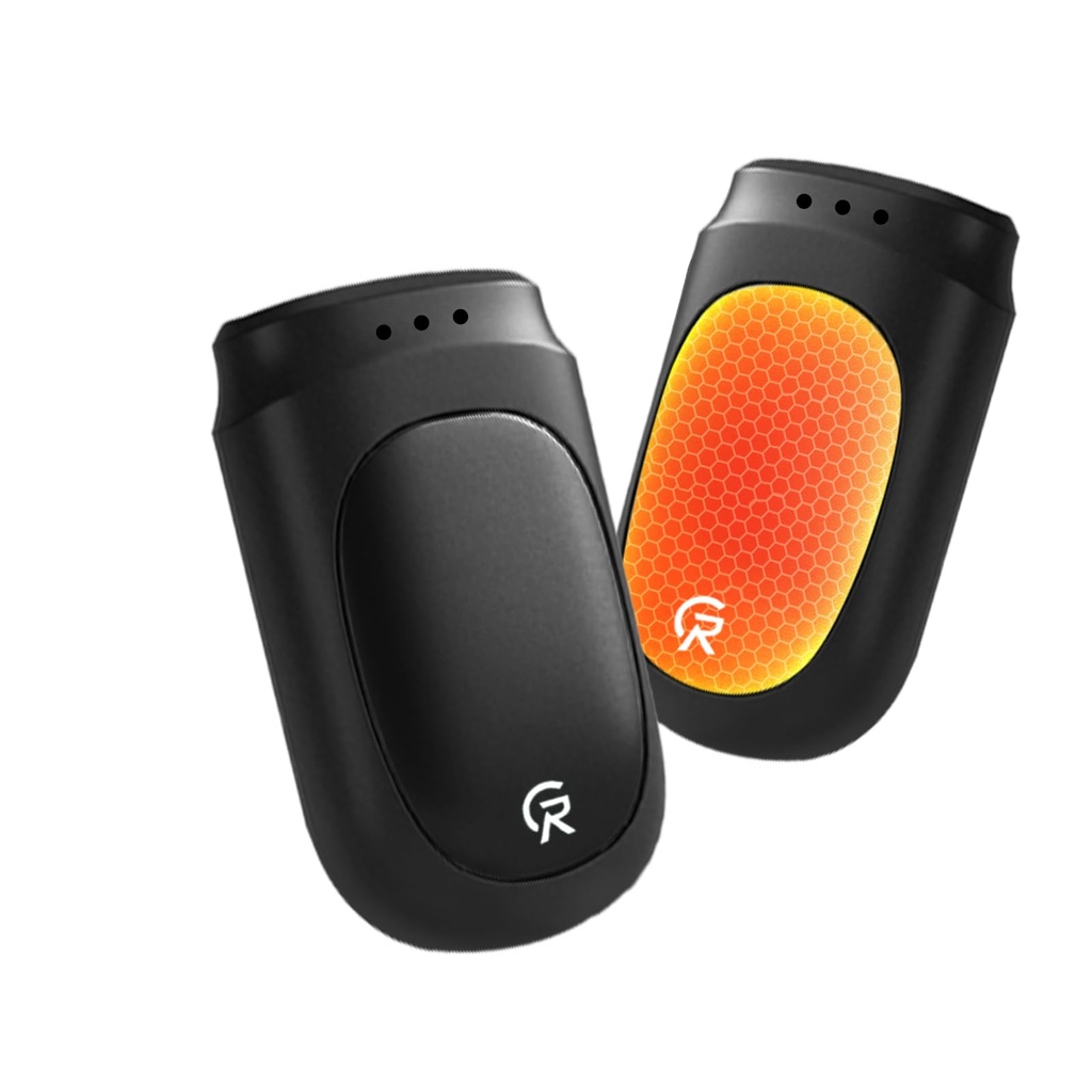 Hand Warmers Rechargeable 2-Pack, AI Electric Handwarmers 3-Level Heat Up to 14H, Magnetic