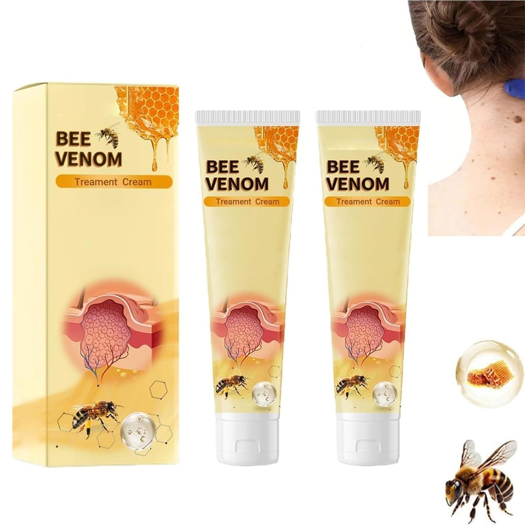 2pcs Bee Venom Cream, New Bee Venom Cream, Hydrating Moisturizing Cream, Bee Venom Gel, Natu