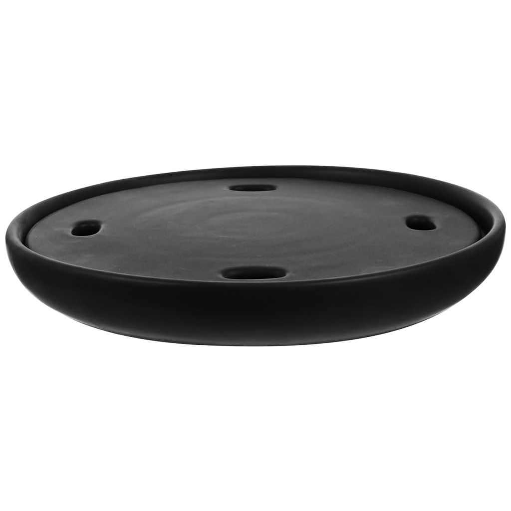 DOITOOL Japanese Sushi Serving Dish Ceramic Cold Plate 10.24In Square Food Tray for Home &