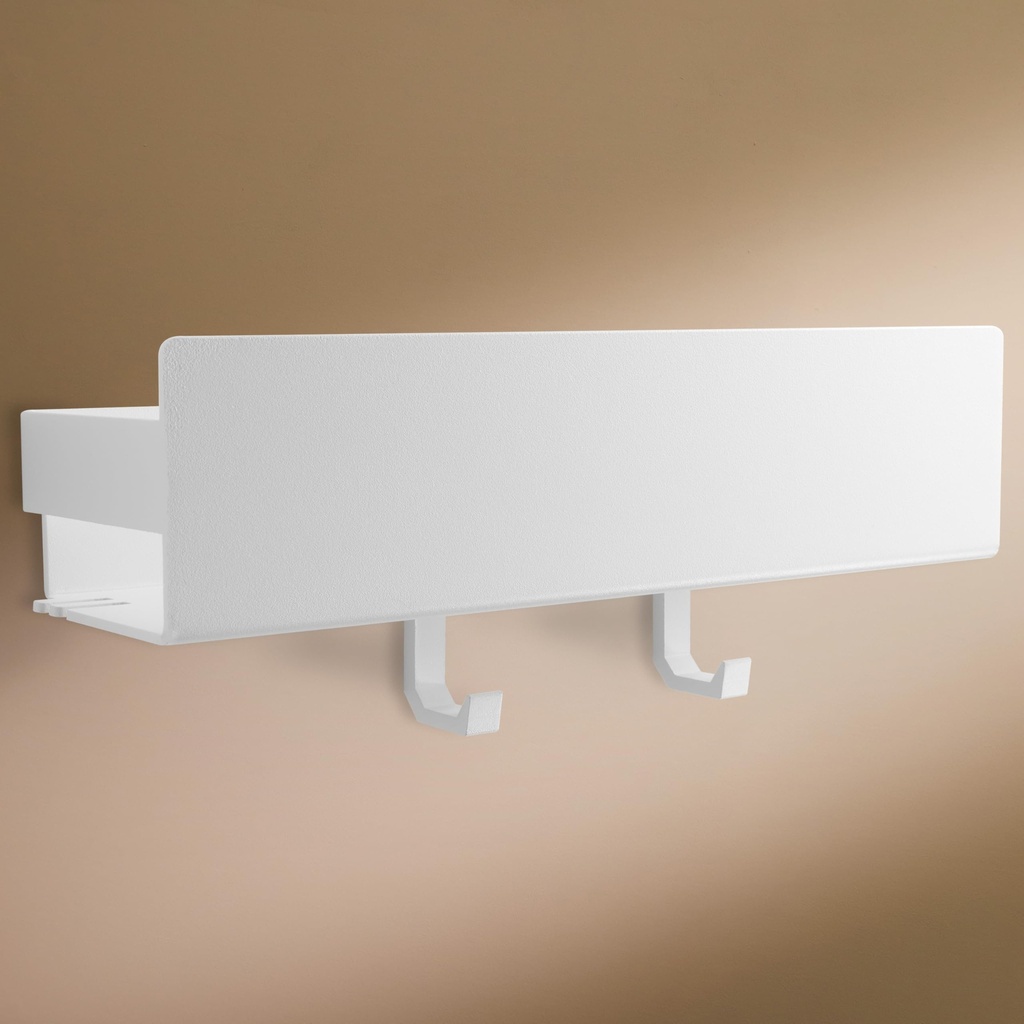 Designfactory Hamburg Shower caddy | Bathroom shelf no drilling | Adhesive organiser | Bath