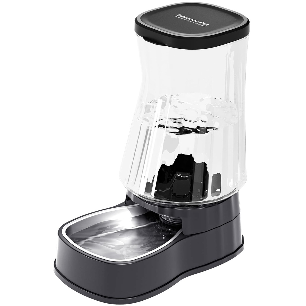 Gardner Pet 6L Pet Water Dispenser for Medium & Large Dog, Cat Bowls