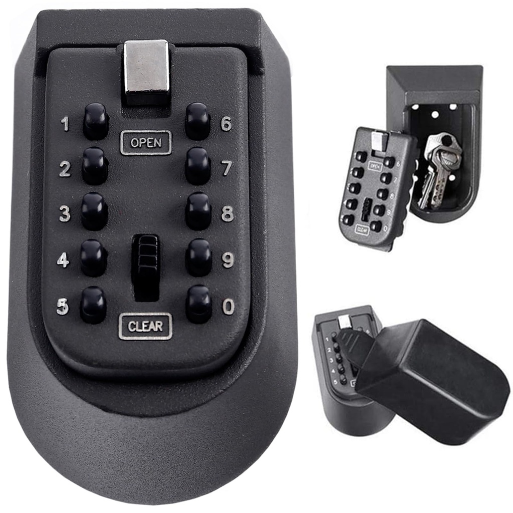 Nestling?Â« Outdoor/Indoor Wall Mount Safe Cabinet Key Security Box Storage Lock Box Combin
