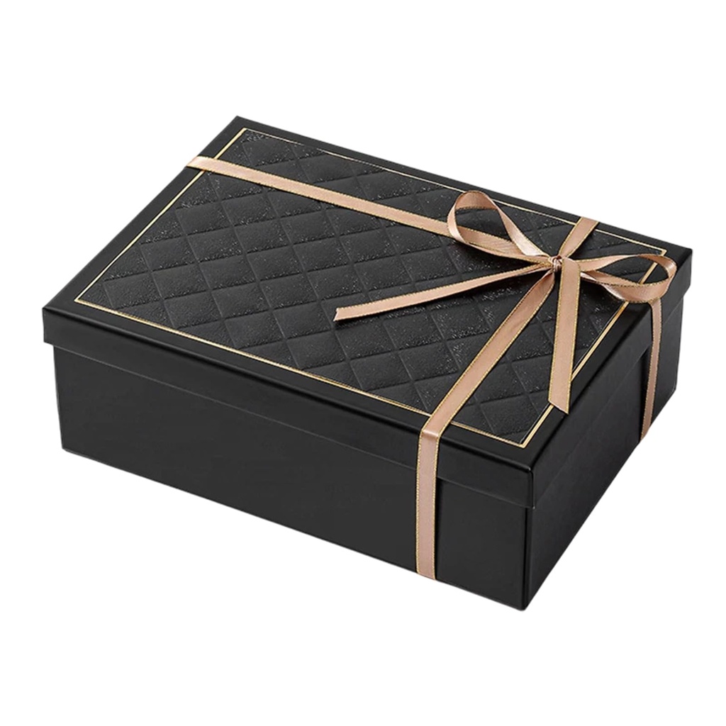 Luxury Gift Boxes with Lids, Gift Boxes for Presents with Ribbon Bowknot, Rectangle Collaps