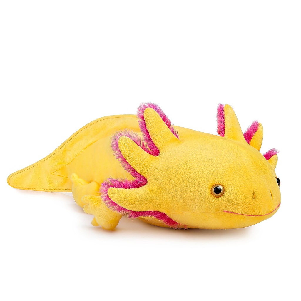 lilizzhoumax Simulation Axolotl Plush Toy 84cm, Realistic Stuffed Animal axolotl 