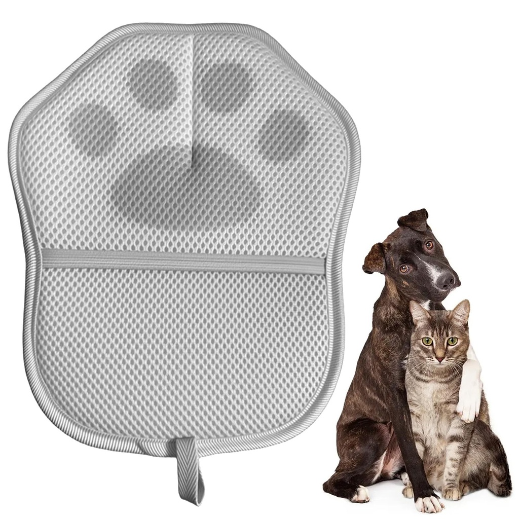 Alwodici Pet Hair Remover Glove, Reusable Static Electricity Deshedding Mitt with Polyester