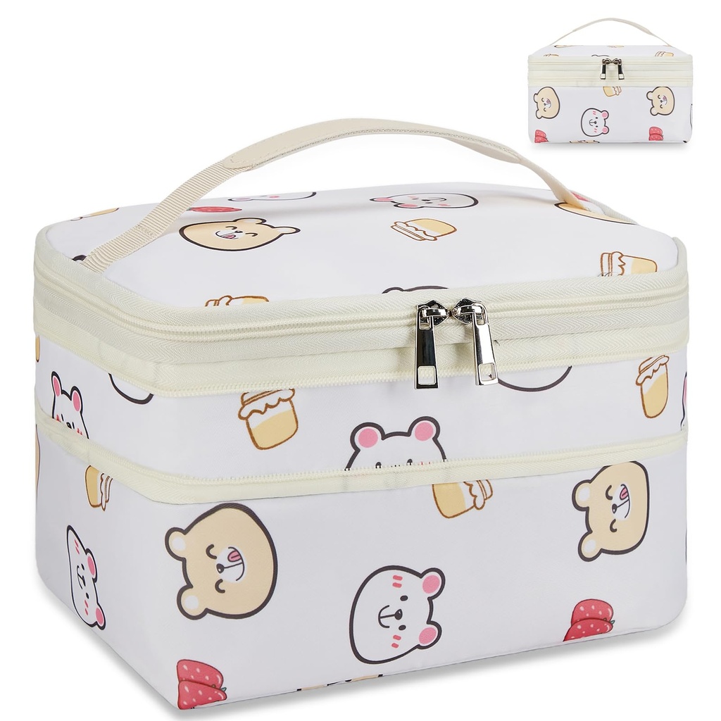 Lunch Bag for Kids boy Small Cooler Bag - Reusable Waterproof Leakproof Insulated Lunch Bag