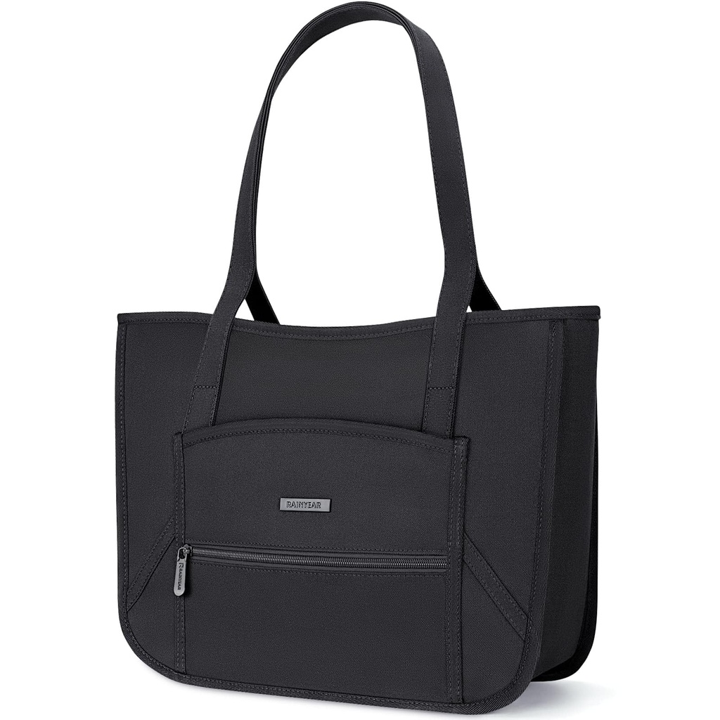 RAINYEAR Laptop Tote Bag for Women 14 inch Teacher Bag Nurse Utility Bag Computer Messenger