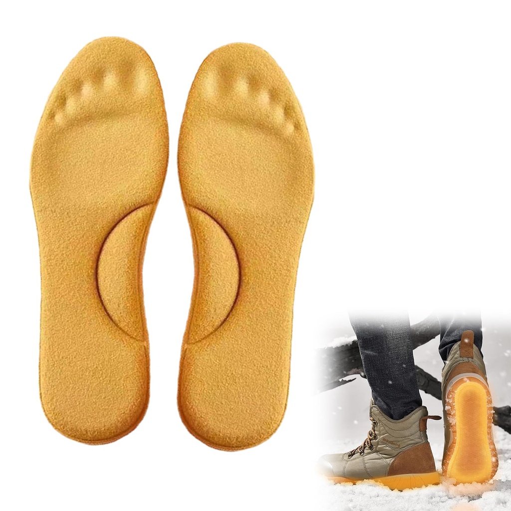 Self Heating Insoles Thermal Insoles Warm Shoe Inserts Feet Warmer Cold feet Winter Freezer