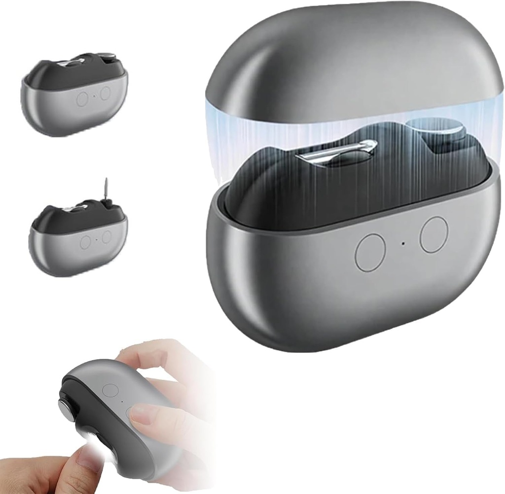 3-in-1 Multi-Functional Smart Nail Clipper for Seniors & Thick Nails - Electric Nail Trimmer