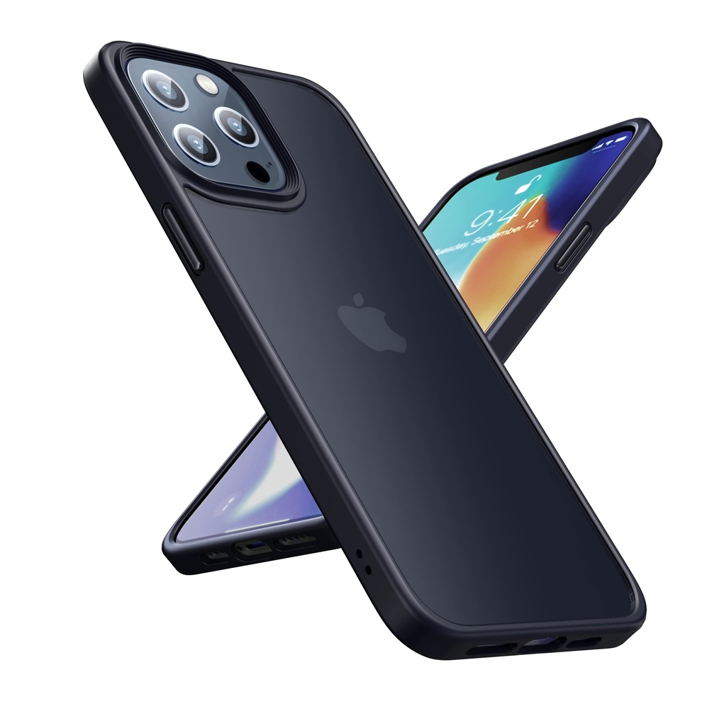 Incept for iPhone 13 Case [8ft Military Grade Shockproof] Matte Slim Bumper