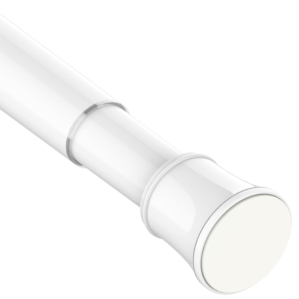 Telescopic Curtain Rod Extendable Window Tension Rod No Drilling Shower Curtain Pole, Tension