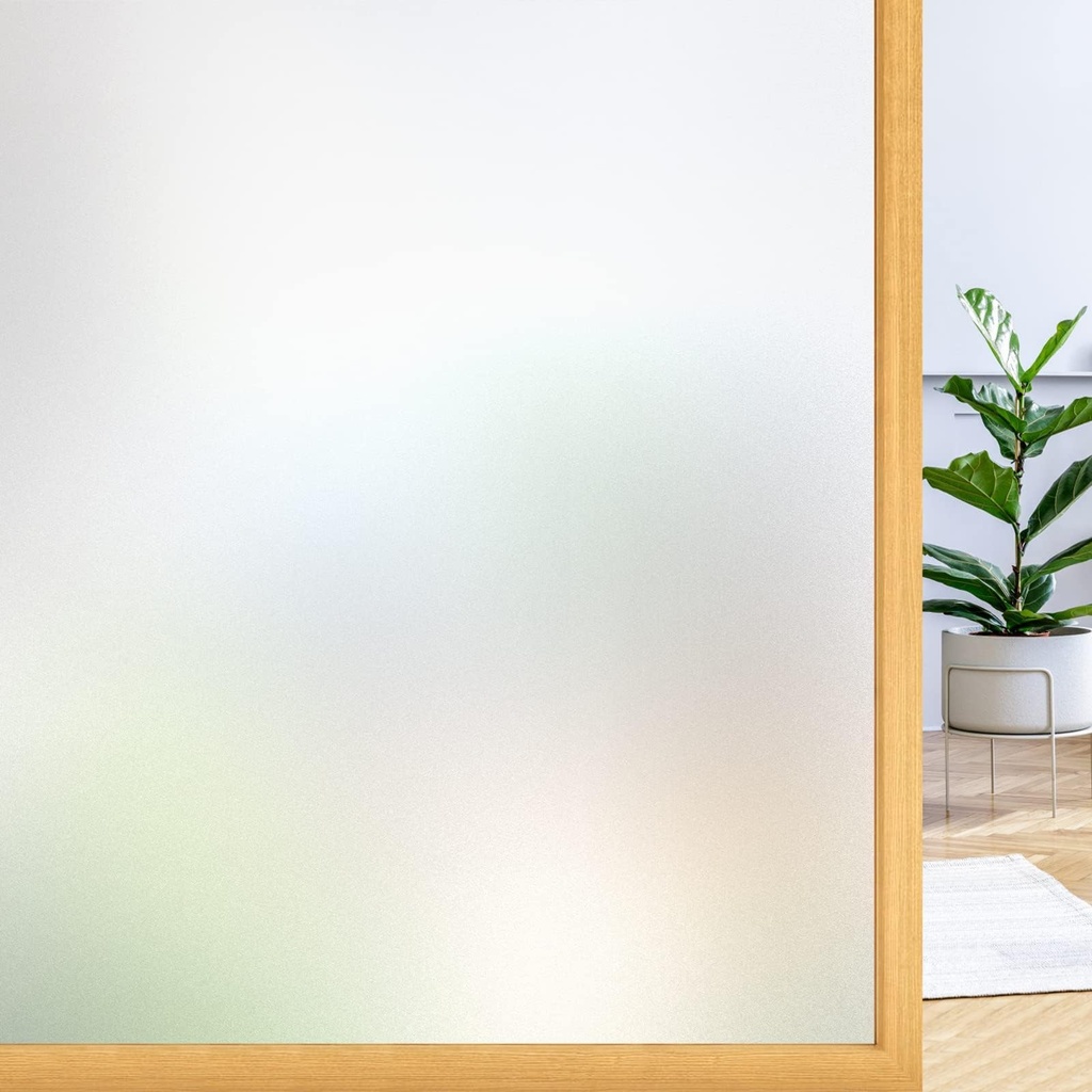 rabbitgoo Window Film Privacy Film for Glass Windows, Frosted Glass Sticker Self Adhesive R