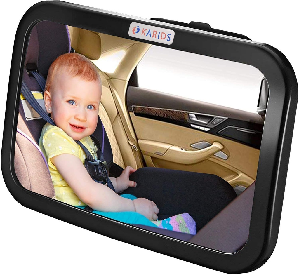 Detachable Backseat Baby Car Mirror Clear Wide Angle View of Toddler Newborn, Infant