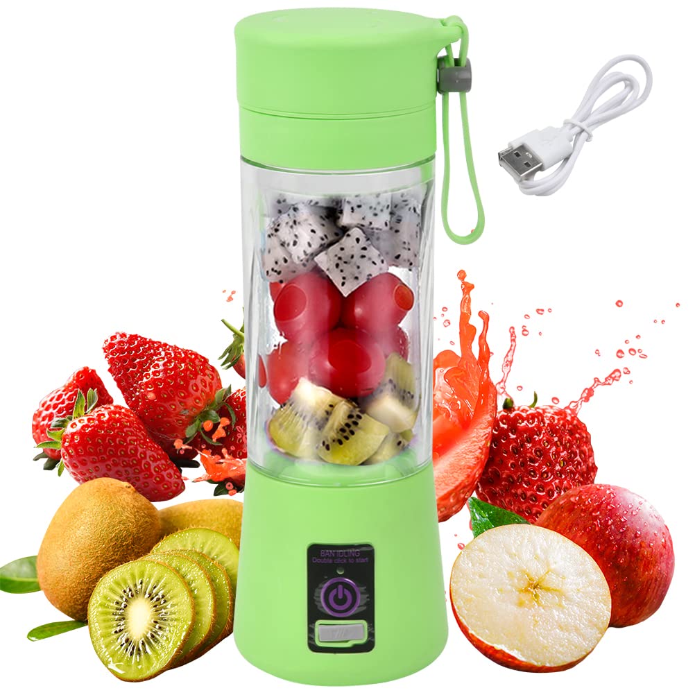Portable Blender, Personal Juicer Cup Fruit Mixer,Mini Juice Blender for Smoothies and Shake