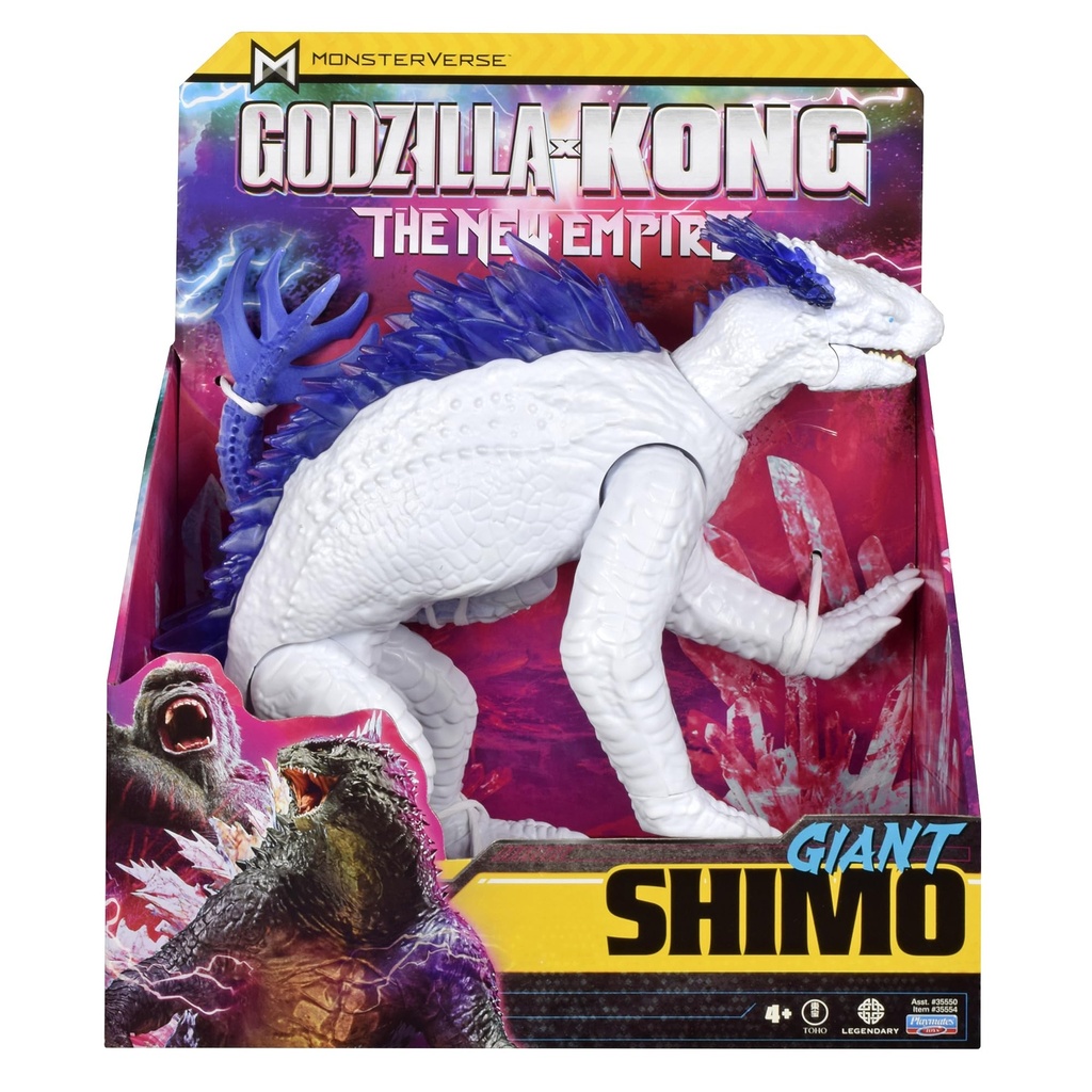 Godzilla x Kong: The New Empire, 11-Inch Giant Shimo Action Figure Toy, Iconic Collectable M