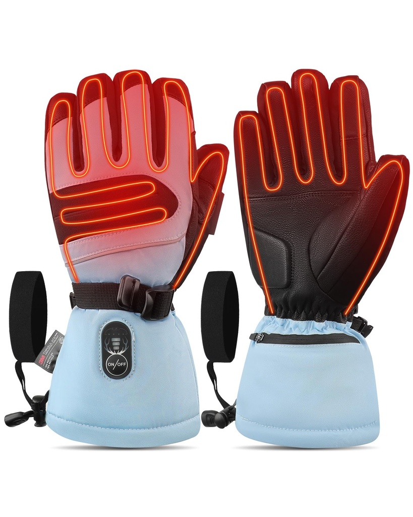 Day Wolf Heated Gloves for Men & Women Ã¢Â€Â“ 10h Heat, USB-C PD 2h Fast Charge, Waterproof