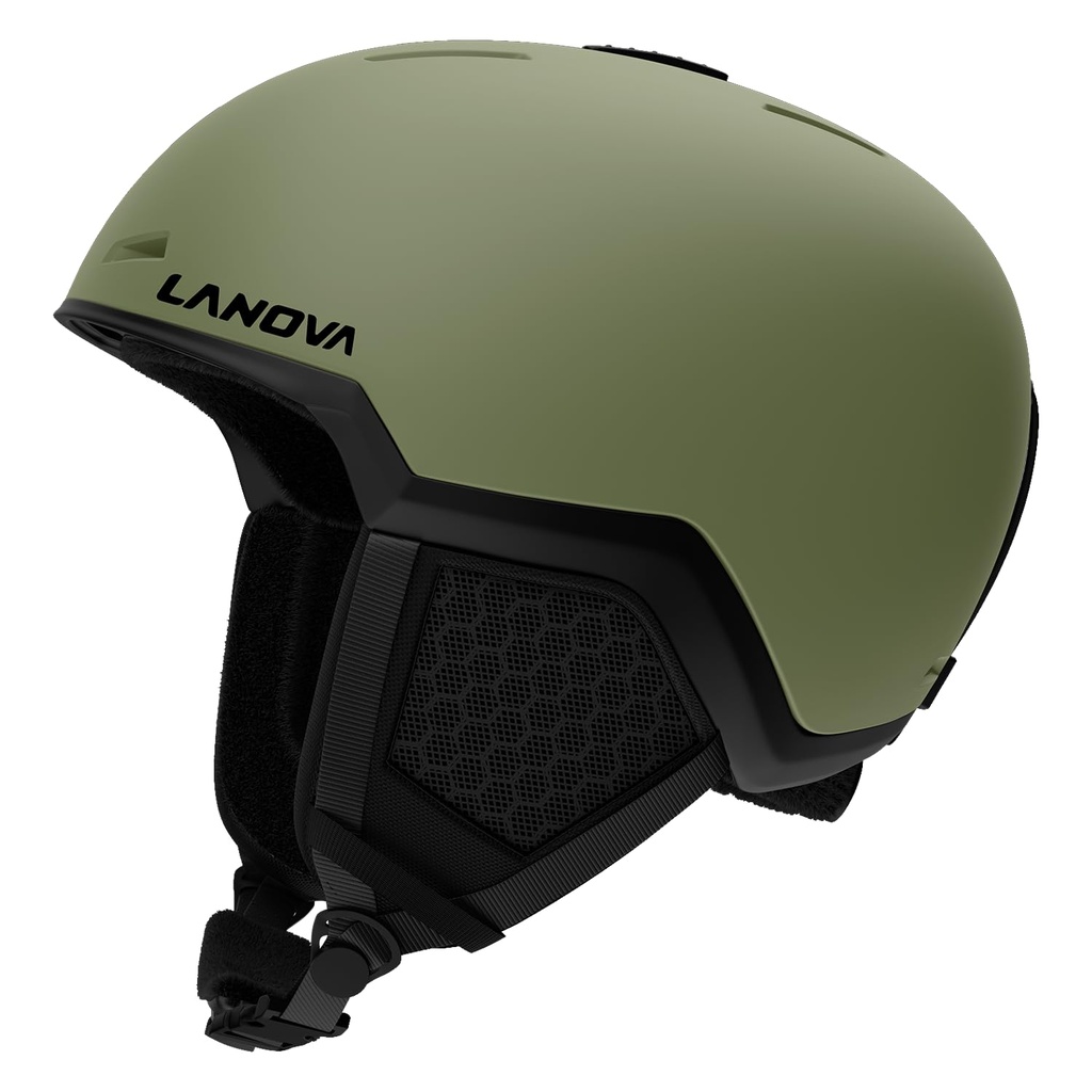 LANOVAGEAR Ski Helmet-Snowboard Helmet for Men,Women,Youth,Snow Helmet with Adjustable Vents