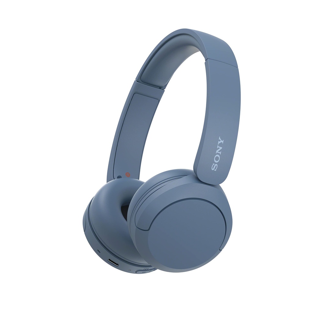 Sony WH-CH520 Wireless Bluetooth On-Ear Headphones, Lightweight Design, Up to 50hr Battery Life