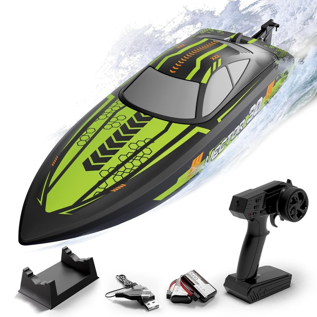 volantexrc RC Boat, Self Righting Remote Control Boat for Pools & Lakes, 2.4 GHZ 20+MPH RC R