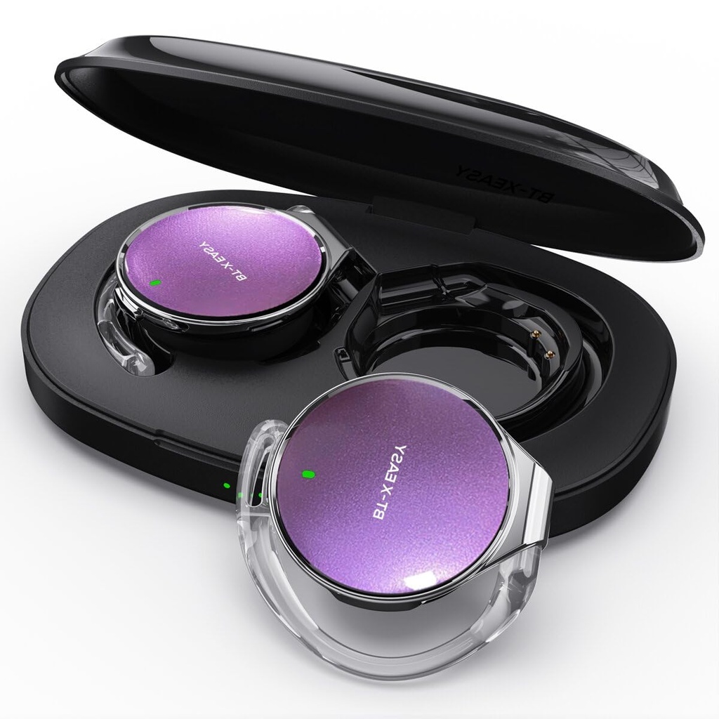 On Ear Headphones Bluetooth 5.4, Noise Cancelling Open Ear Headphones Wireless, Water-Drop S
