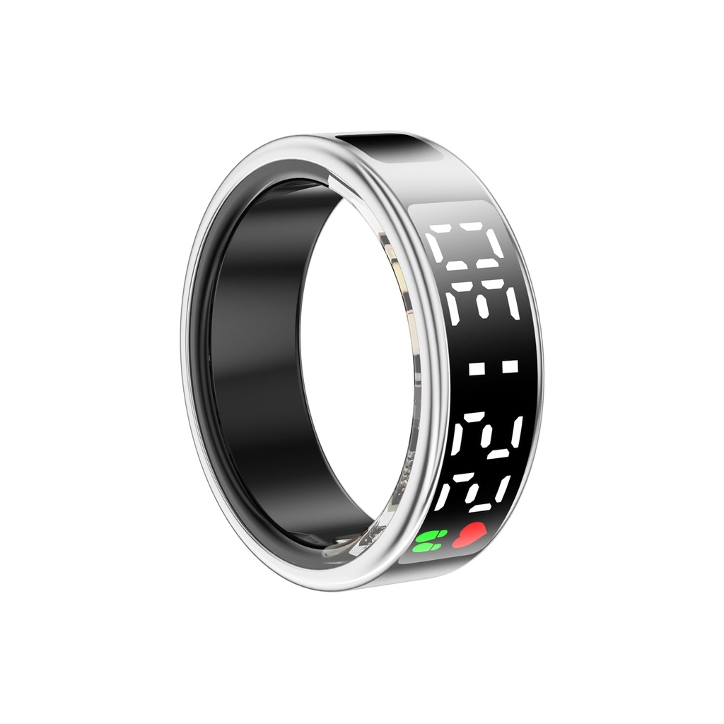 Hoorawwi Smart Ring, Fitness Tracker Ring for Women Men w/Sleep Heart Rate Blood Oxygen Moni