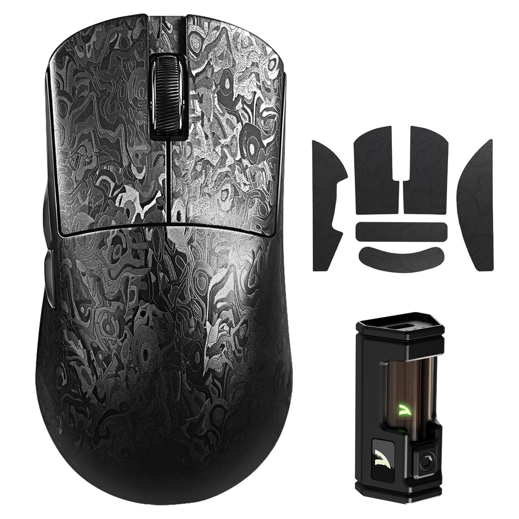 MAMBASNAKE x ATTACK SHARK R11ULTRA Carbon Fiber Wireless Gaming Mouse, 8000Hz, 49g SUPERLIGH