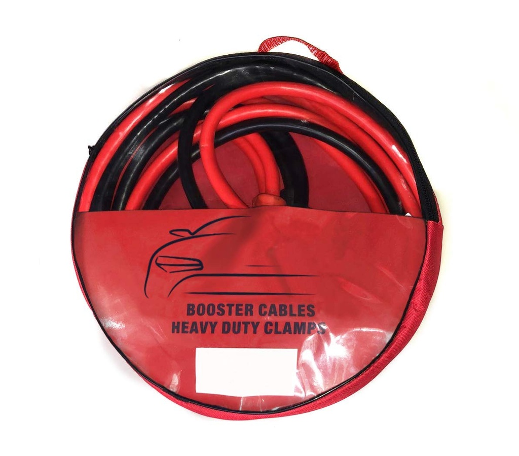 ASC - 6m 1200A Jump Leads, Booster Cables with Heavy Duty Insulated Clamps - For Petrol & Di