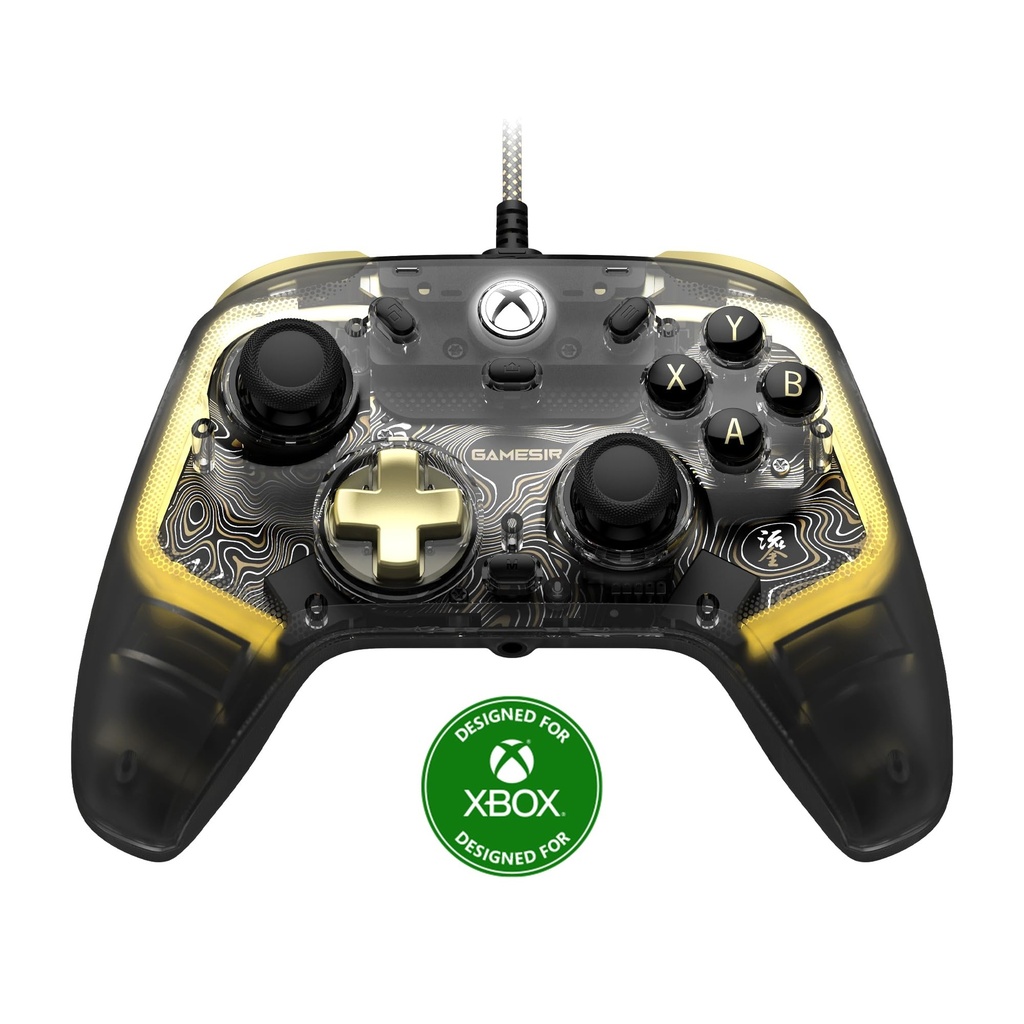 GameSir Kaleid Flux Enhanced Wired Controller for Xbox, RGB Lighting and Hall Effect Joystic