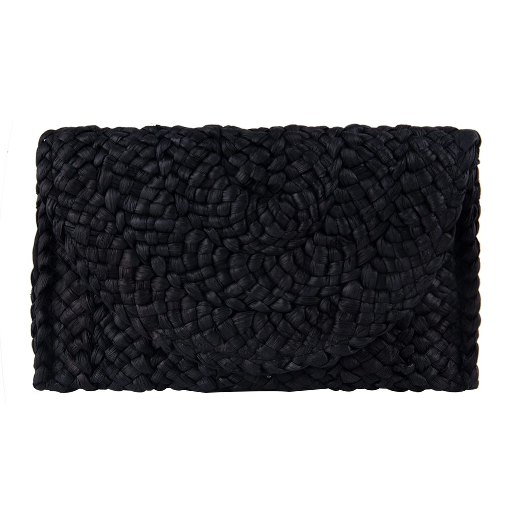 Fecialy Straw Clutch Purses Straw Purses for Women Envelope Woven Clutch Handbags Summer Be